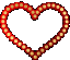 Gif animé coeur balance